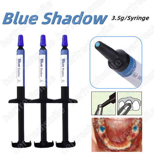 Dental blue glue orthodontic - blue,